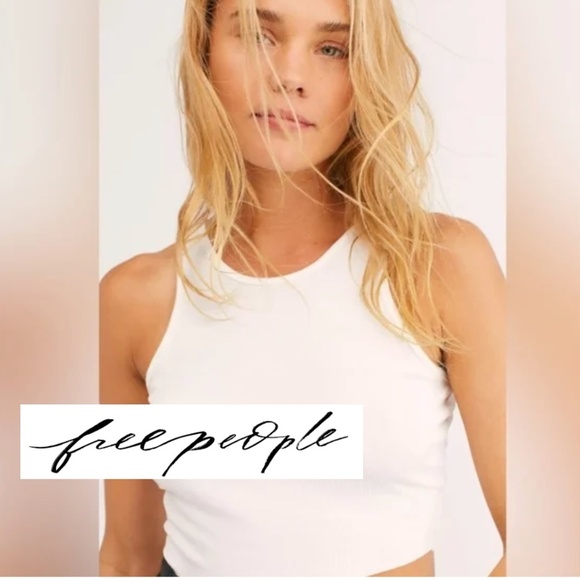 Free People Tops - NEW Free People Intimately White muscle tank, XS/S  GD1093
